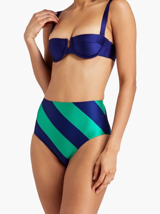 Zimmermann Other - Zimmermann High-Waist Striped Bikini Bottom